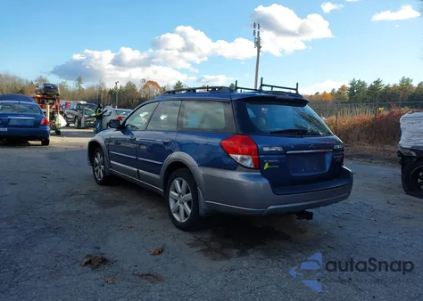 2008 Subaru Outback 2.5I Limited/2.5I Limited L.l. Bean Edition from USA, damaged, VIN 4S4BP62C987359635